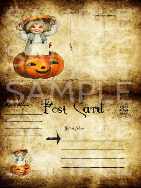 Halloween Post Card