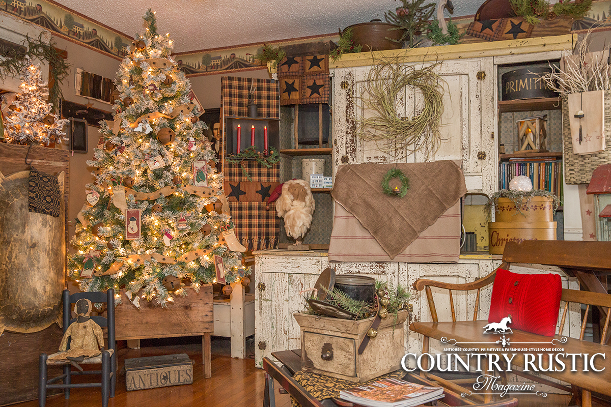Country Rustic Magazine HOLIDAY 2018 Issue ~Country Primitives /& Farmhouse-Style
