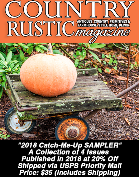 Country Rustic Magazine Catch-Me-Up Sampler