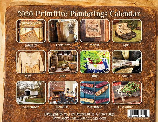 2020 Primitive Ponderings Calendar