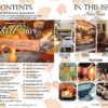 Country Rustic Magazine Fall Table of Contents