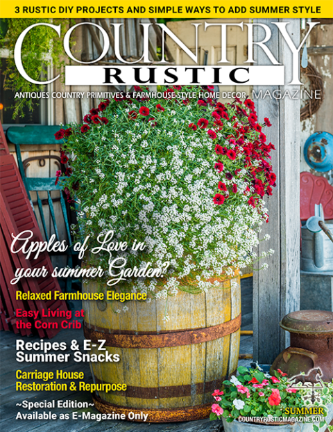 Country Rustic Magazine HOLIDAY 2018 Issue ~Country Primitives & Farmhouse-Style 
