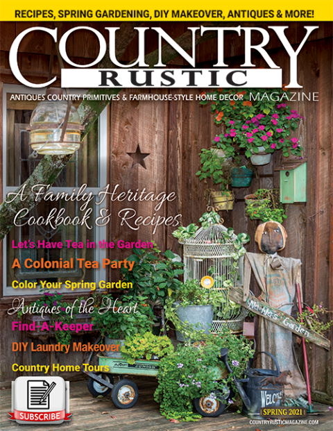 Country Rustic Magazine Spring 2021 Subscription