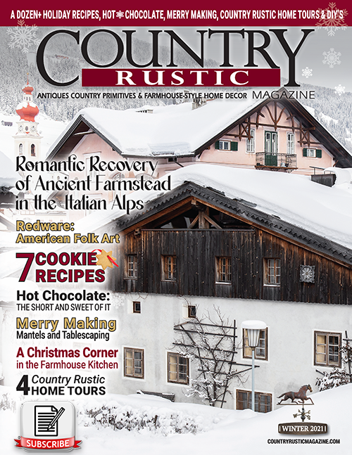 2021 Holiday/Winter Country Rustic Magazine Subscription