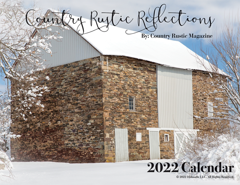 Country Rustic Reflections 2022 Calendar
