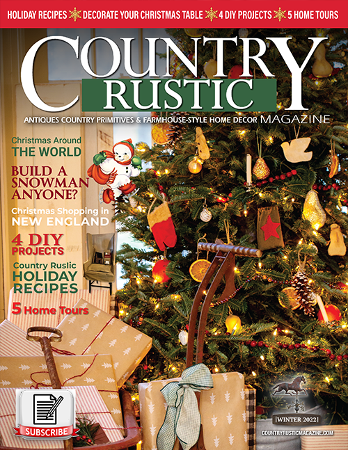 Country Rustic Magazine Winter Subscription