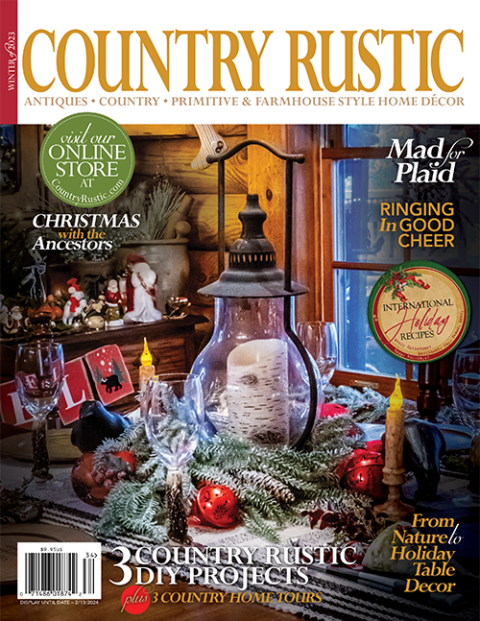 Country Rustic Magazine ~ Holiday/Winter Issue